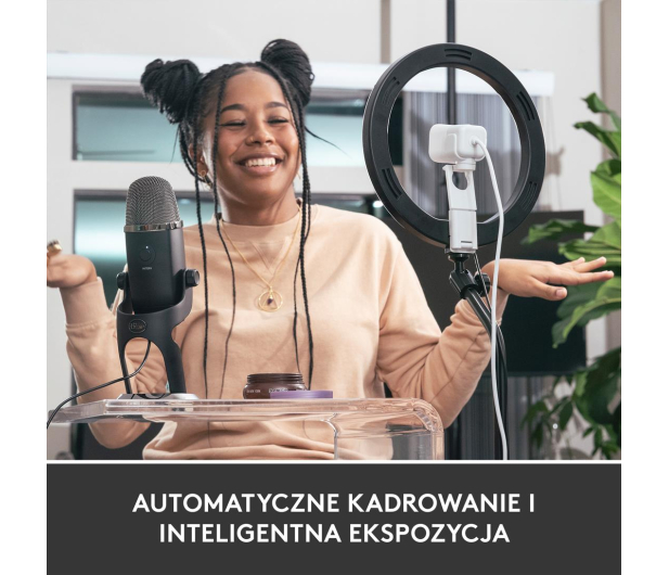 Logitech StreamCam Biały - 577266 - zdjęcie 8